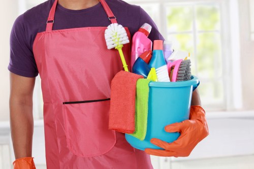 Deep cleaning service in a Westhampstead home with detailed room care