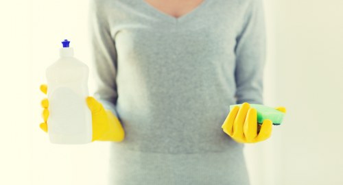 Detailed bathroom cleaning for a West Hampstead rental property