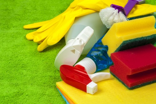 Specialist upholstery cleaning equipment used on a sofa in West Hampstead